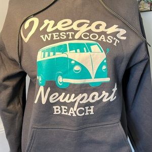 OREGON WEST COAST NEWPORT‎ BEACH HOODIE